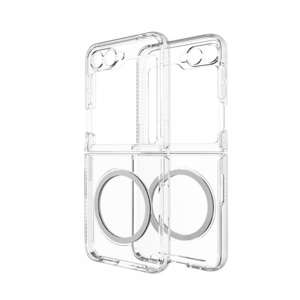 ZAGG Samsung Galaxy Z Flip 6/Flip 7 FE Skal Bridgetown Snap Transparent