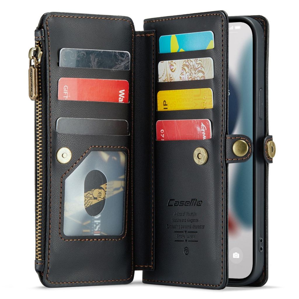 CaseMe iPhone 13 Pro Max Fodral C36 Series Svart