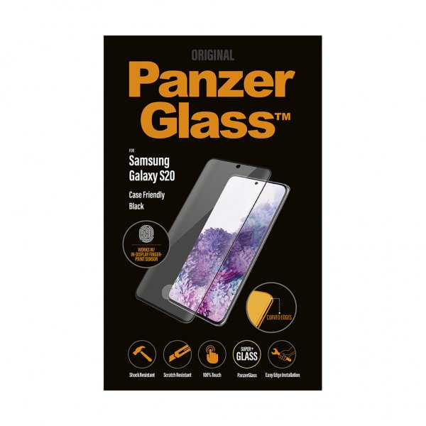 PanzerGlass Samsung Galaxy S20 Skärmskydd CaseFriendly Fingerprint