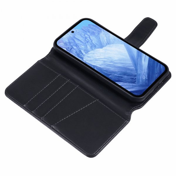 Nordic Covers Google Pixel 8a Fodral Essential Leather Raven Black
