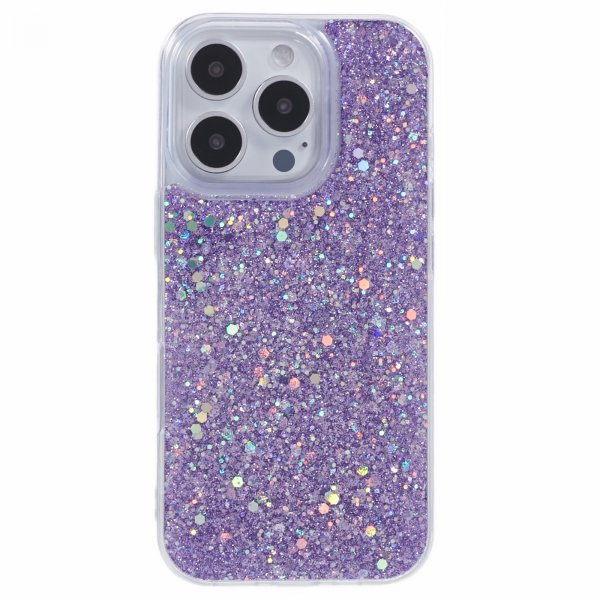 Nordic Covers iPhone 16 Pro Max Skal Sparkle Series Lilac Purple