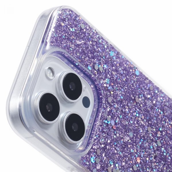 Nordic Covers iPhone 16 Pro Max Skal Sparkle Series Lilac Purple