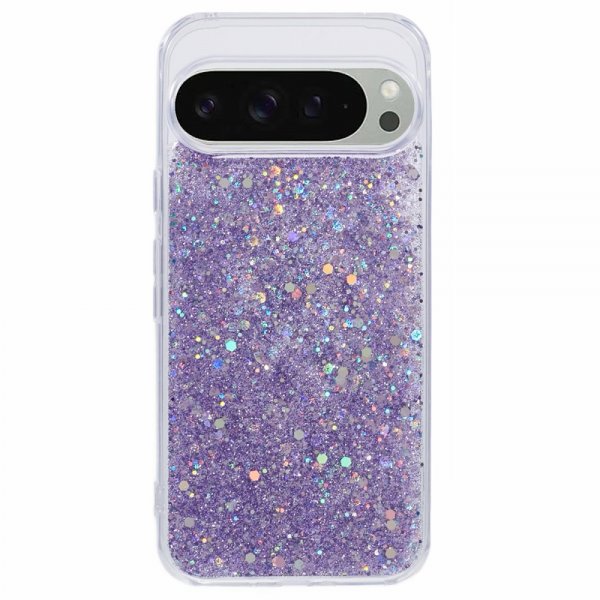 Nordic Covers Google Pixel 9/Pixel 9 Pro Skal Sparkle Series Lilac Purple