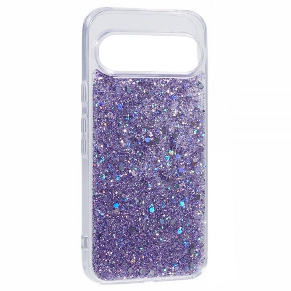 Nordic Covers Google Pixel 9/Pixel 9 Pro Skal Sparkle Series Lilac Purple
