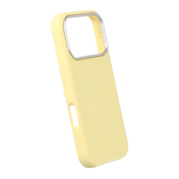 iPhone 17 Pro Max Skal Silikon MagSafe Gul