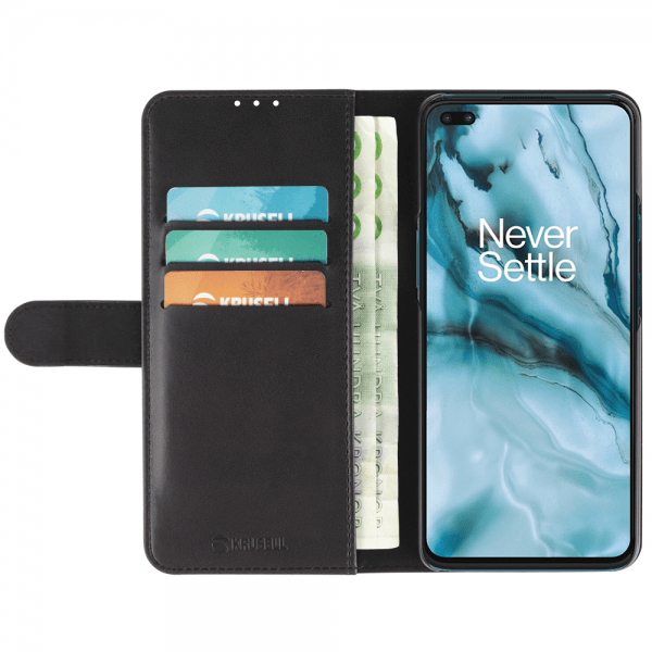 Krusell OnePlus Nord Fodral PhoneWallet Svart