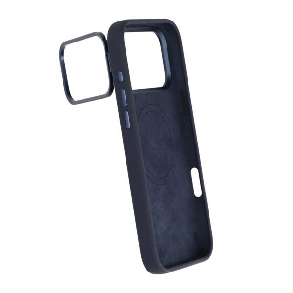 iPhone 17 Pro Max Skal Silikon MagSafe Blå