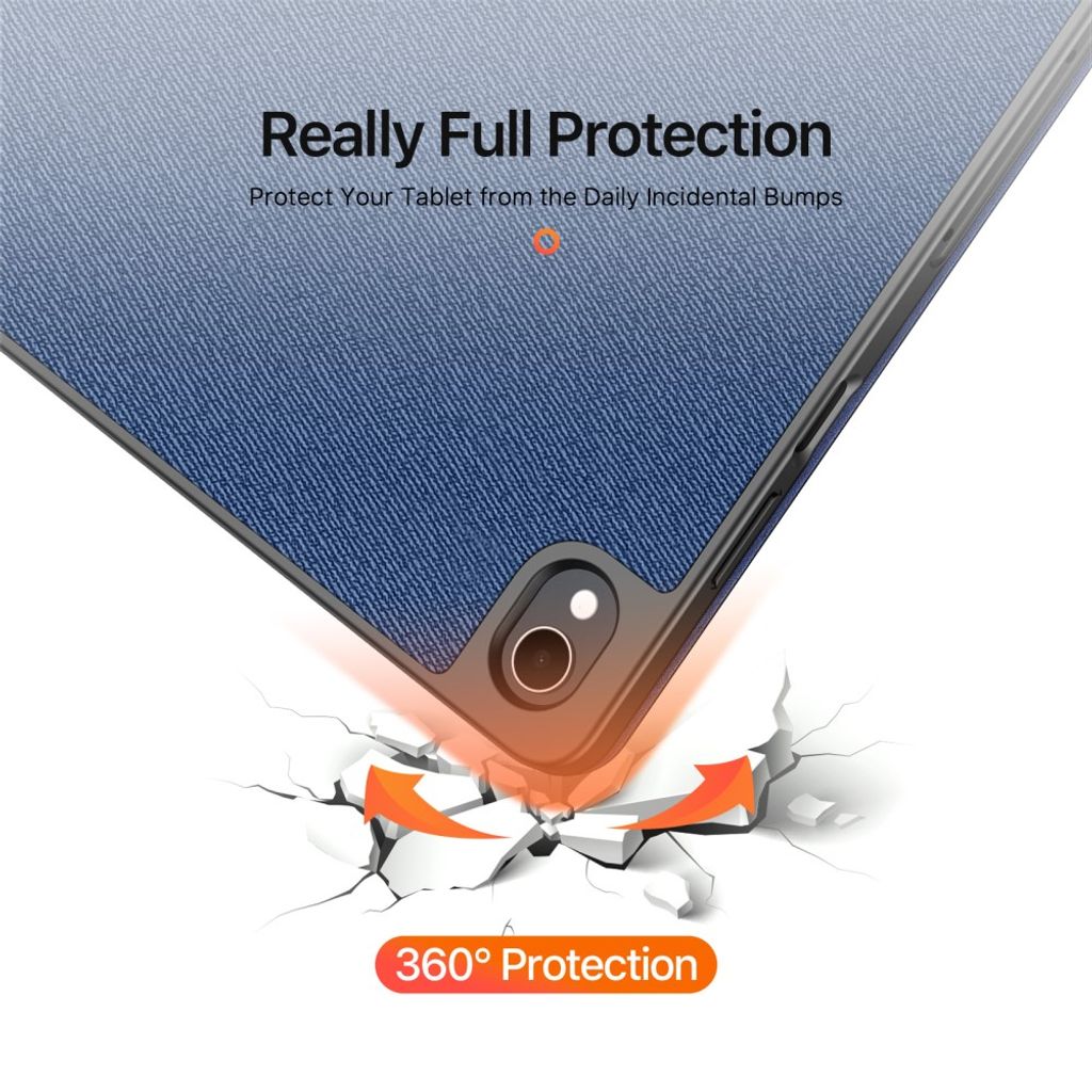 Dux Ducis Samsung Galaxy Tab S12 Plus Fodral DOMO Series Blå
