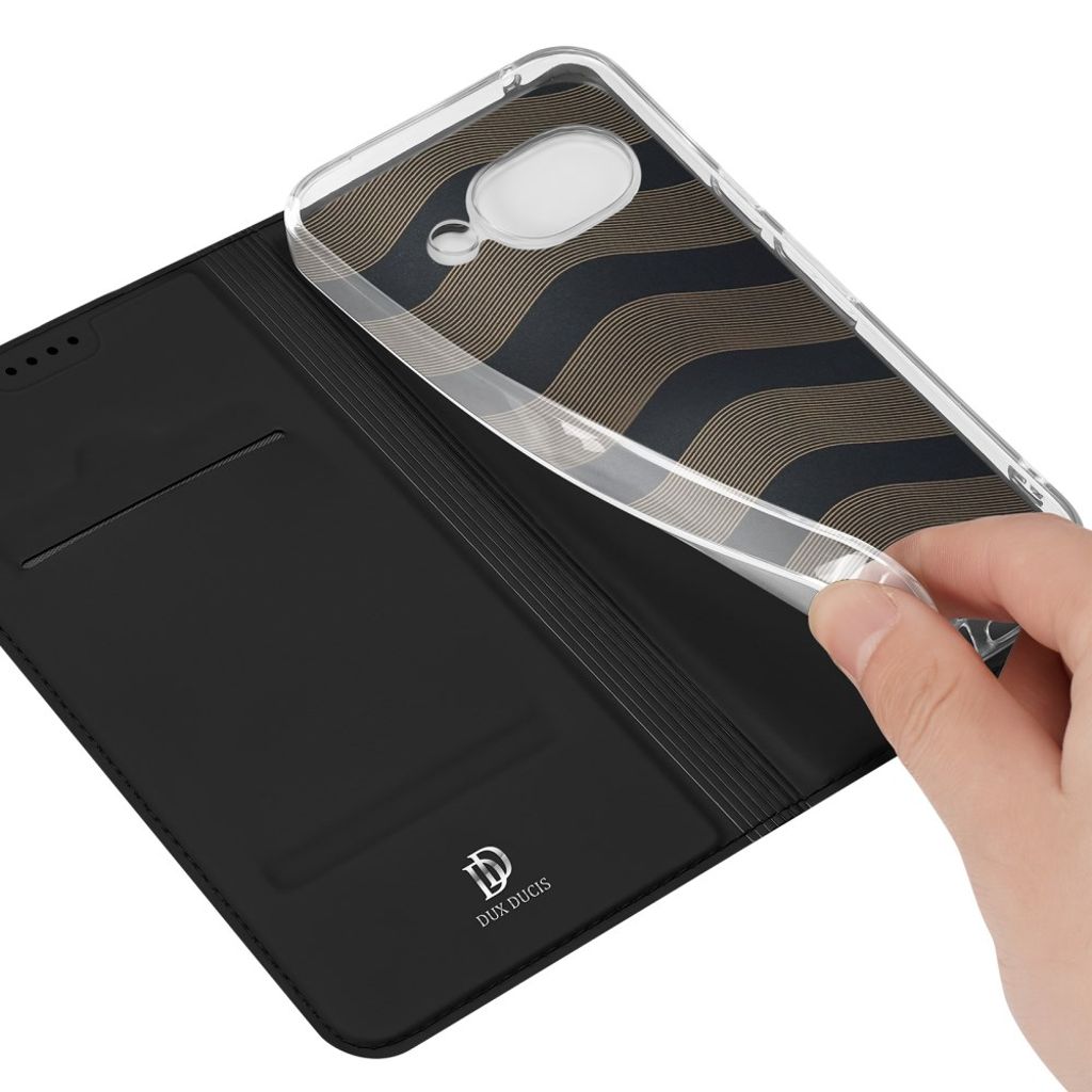Dux Ducis Google Pixel 10a Fodral Skin Pro Series Svart