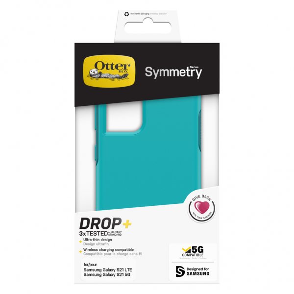 Otterbox Samsung Galaxy S21 Skal Symmetry Series Rock Candy Blue