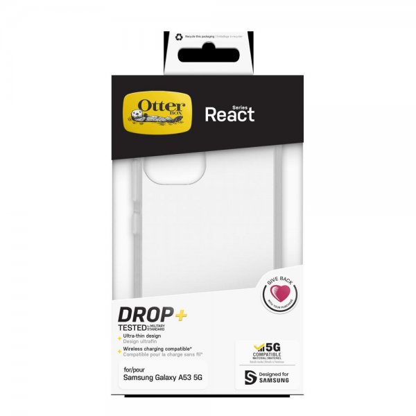 Otterbox Samsung Galaxy A53 5G Skal React Transparent