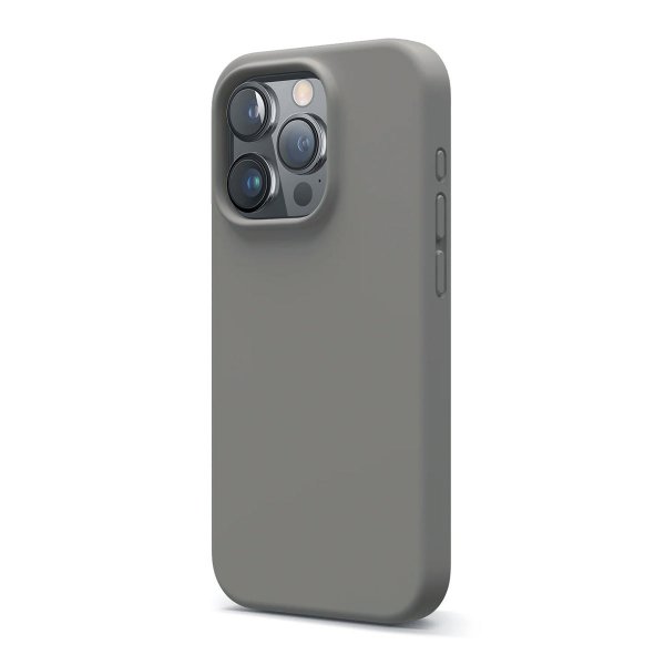 Rvelon iPhone 16 Pro Max Skal Silikon Grå