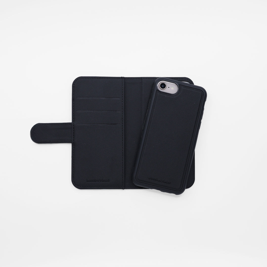 MobileFriend iPhone 7/8/SE Fodral Magnetiskt Svart