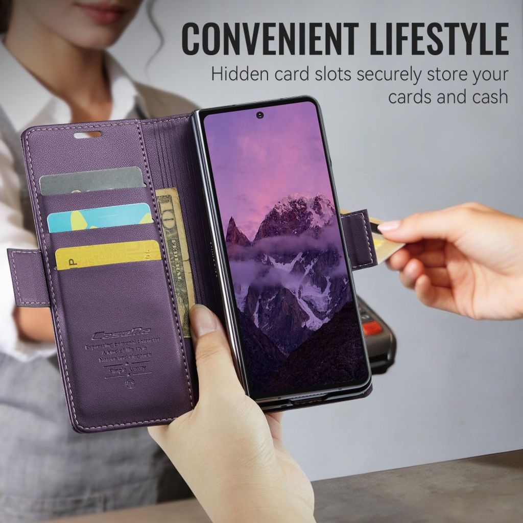CaseMe Samsung Galaxy Z Fold 8 Ultra Fodral 023 Series Lila