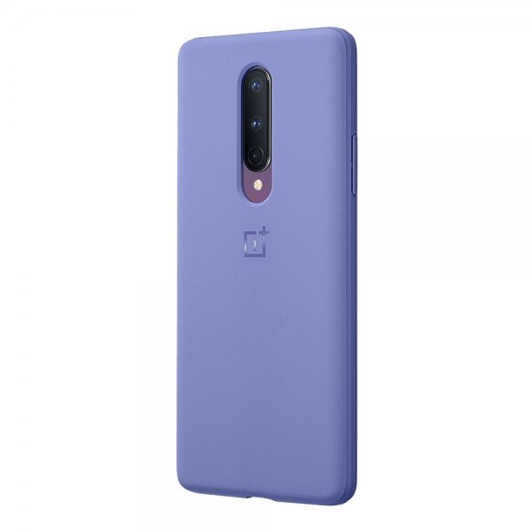 OnePlus 8 Original Skal Sandstone Bumper Case Smoky Purple
