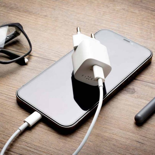 Fixed Laddare Mini PD Travel Charger USB-C 30W Vit