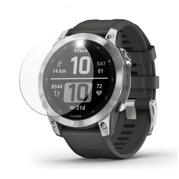 Fixed Garmin Fenix 7/Epix 2 Skärmskydd Härdat Skyddsglas 9H 2-pack