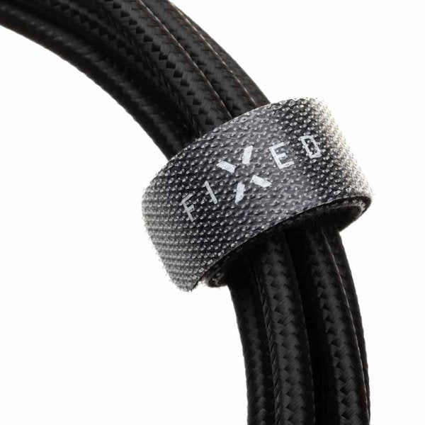 Fixed Kabel METAL Series USB-C/Lightning 0.5m Svart
