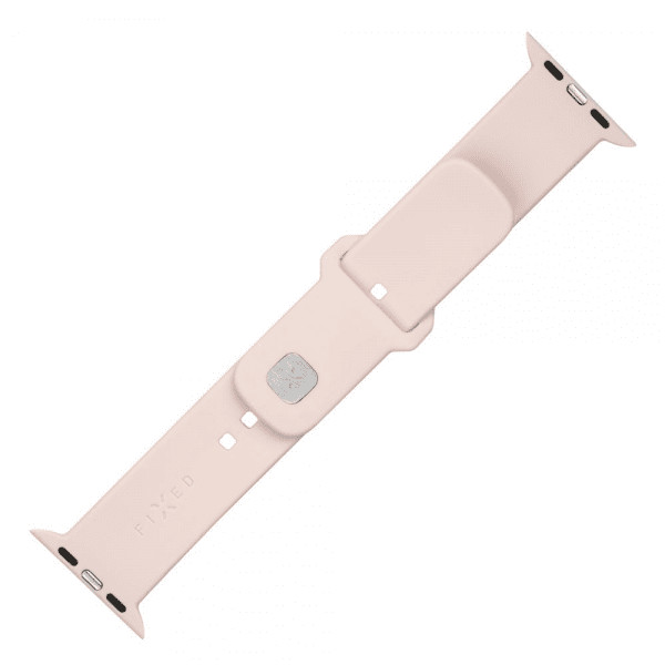 Fixed Apple Watch 38/40/41/42mm Armband Silicone Sporty Strap Rosa