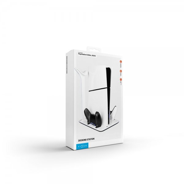 Fixed Multifunktionell PS5 Slim kyl-/laddstation