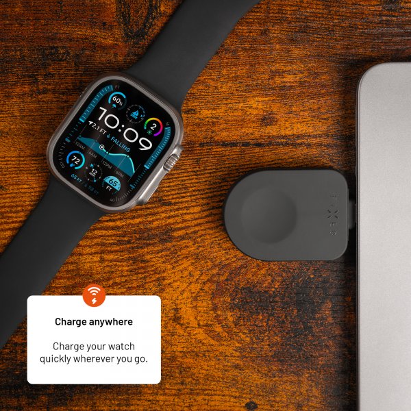 Fixed Laddare Apple Watch USB-C Svart