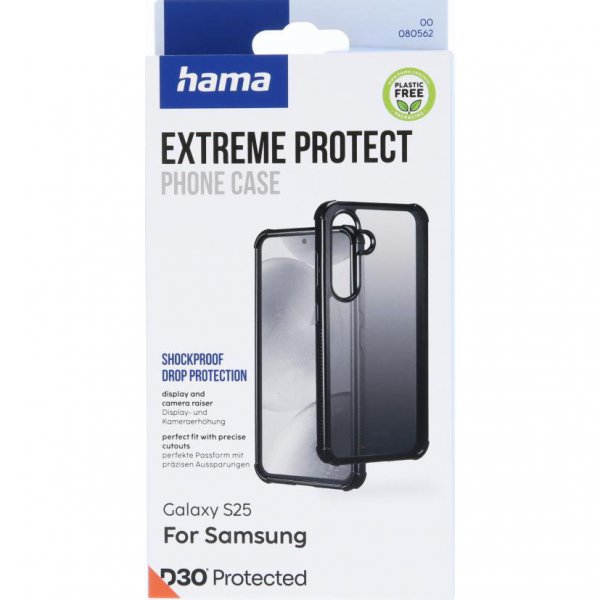 Hama Samsung Galaxy S25 Skal Extreme Protect Svart