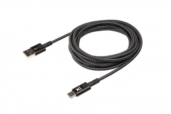 Xtorm Original USB-A to USB-C Kabel 3 m Svart