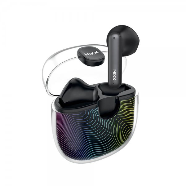 Mixx Hörlurar StreamBuds ColourChroma 2 TWS Svart