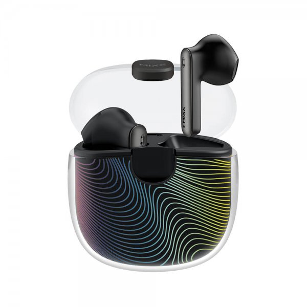 Mixx Hörlurar StreamBuds ColourChroma 2 TWS Svart
