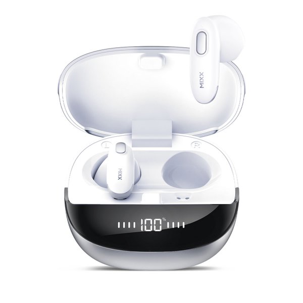 Mixx Trådlösa Hörlurar StreamBuds Hybrid Charge 2 Vit