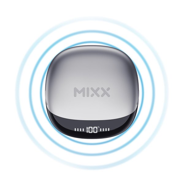 Mixx Trådlösa Hörlurar StreamBuds Mini Charge 2 Vit