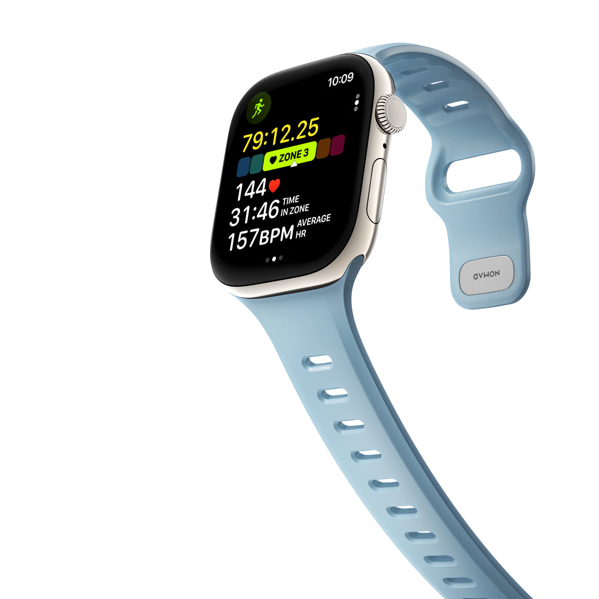 Nomad Apple Watch 44/45/46mm Armband Tempo Band Tidal