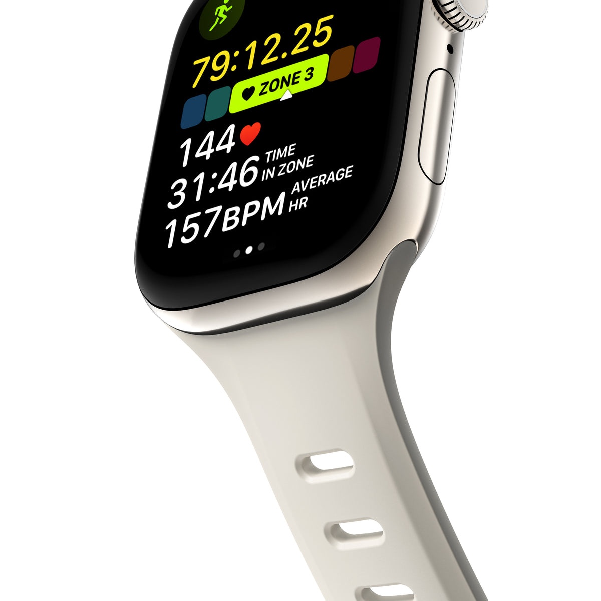 Nomad Apple Watch 38/40/41/42mm Armband Tempo Band Driftwood