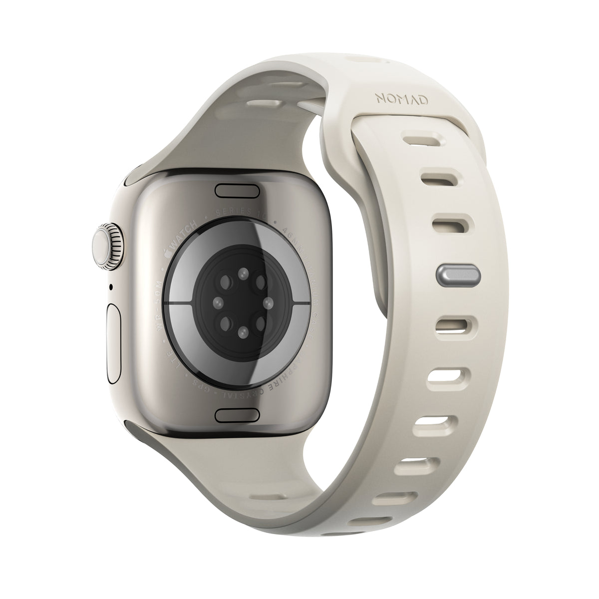 Nomad Apple Watch 44/45/46mm Armband Tempo Band Driftwood