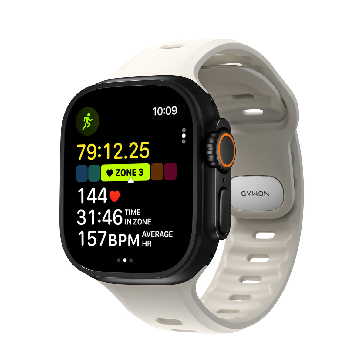 Nomad Apple Watch Ultra 49mm Armband Tempo Band Driftwood