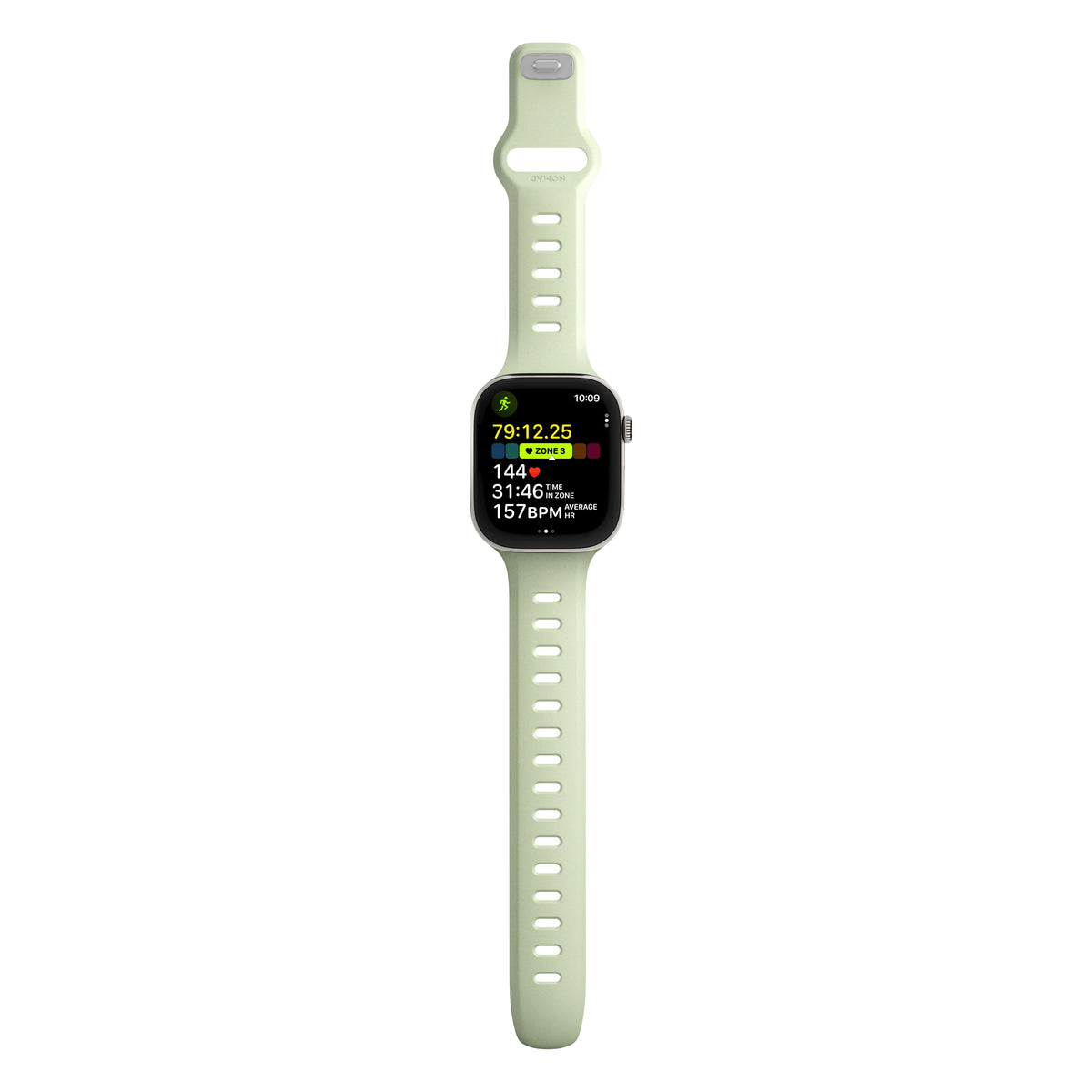 Nomad Apple Watch 44/45/46mm Armband Tempo Band Seagrass