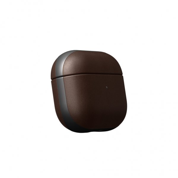Nomad Airpods 3 Skal Modern Leather Case Horween Leather Rustic Brown