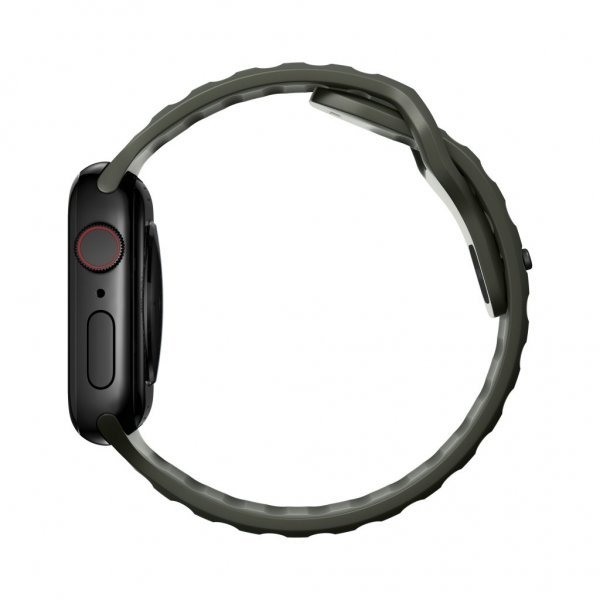 Nomad Apple Watch 38/40/41/42mm Armband Sport Band Ash Green