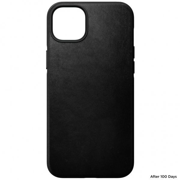 Nomad iPhone 14 Plus Skal Modern Leather Case Svart
