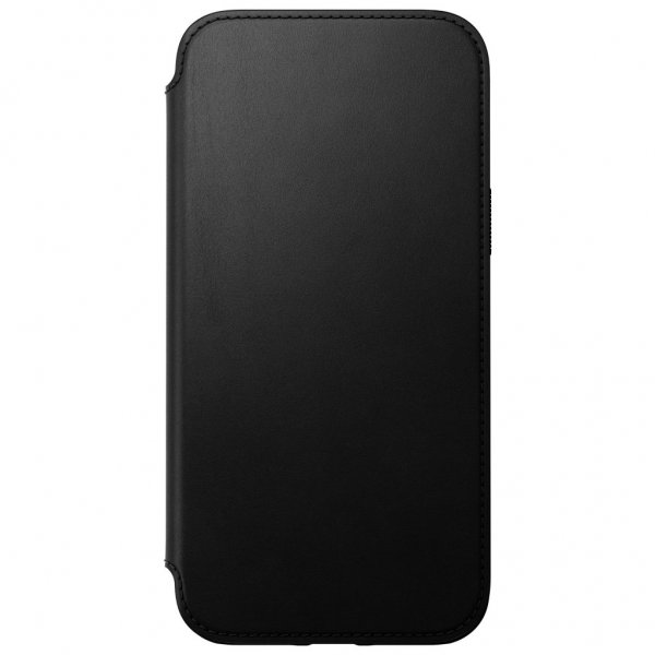 Nomad iPhone 14 Plus Fodral Modern Leather Folio Svart