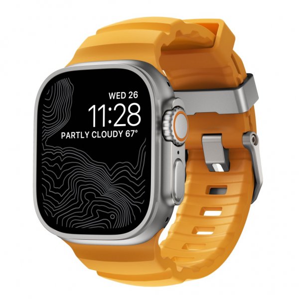 Nomad Apple Watch 44/45/46mm/Apple Watch Ultra Armband Rocky Point Sol