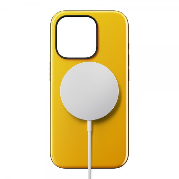 Nomad iPhone 15 Pro Skal Sport Case Racing Yellow