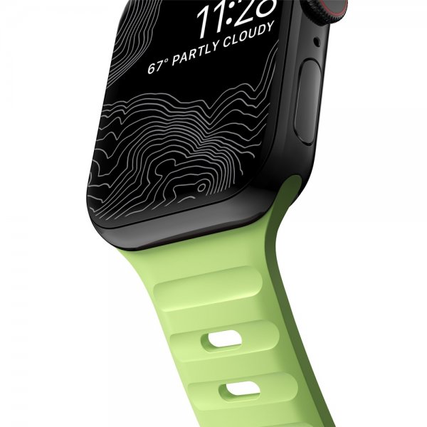 Nomad Apple Watch 38/40/41/42mm Armband Sport Band Glow 2.0