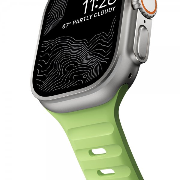 Nomad Apple Watch 44/45/46mm/Apple Watch Ultra Armband Sport Band Glow 2.0