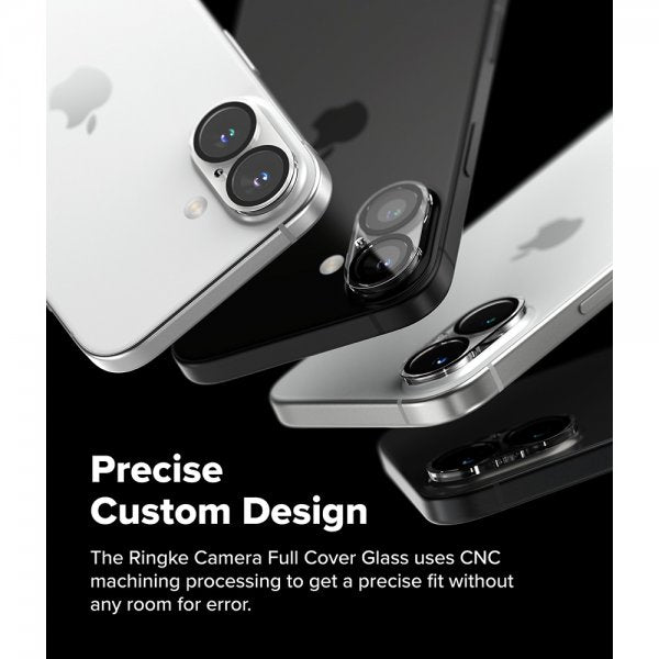 Ringke iPhone 16/iPhone 16 Plus Kameraskydd Camera Protector Glass 2-pack