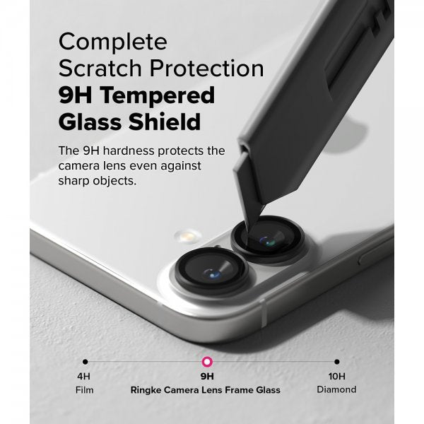 Ringke iPhone 16/iPhone 16 Plus Kameraskydd Camera Lens Frame 2-pack
