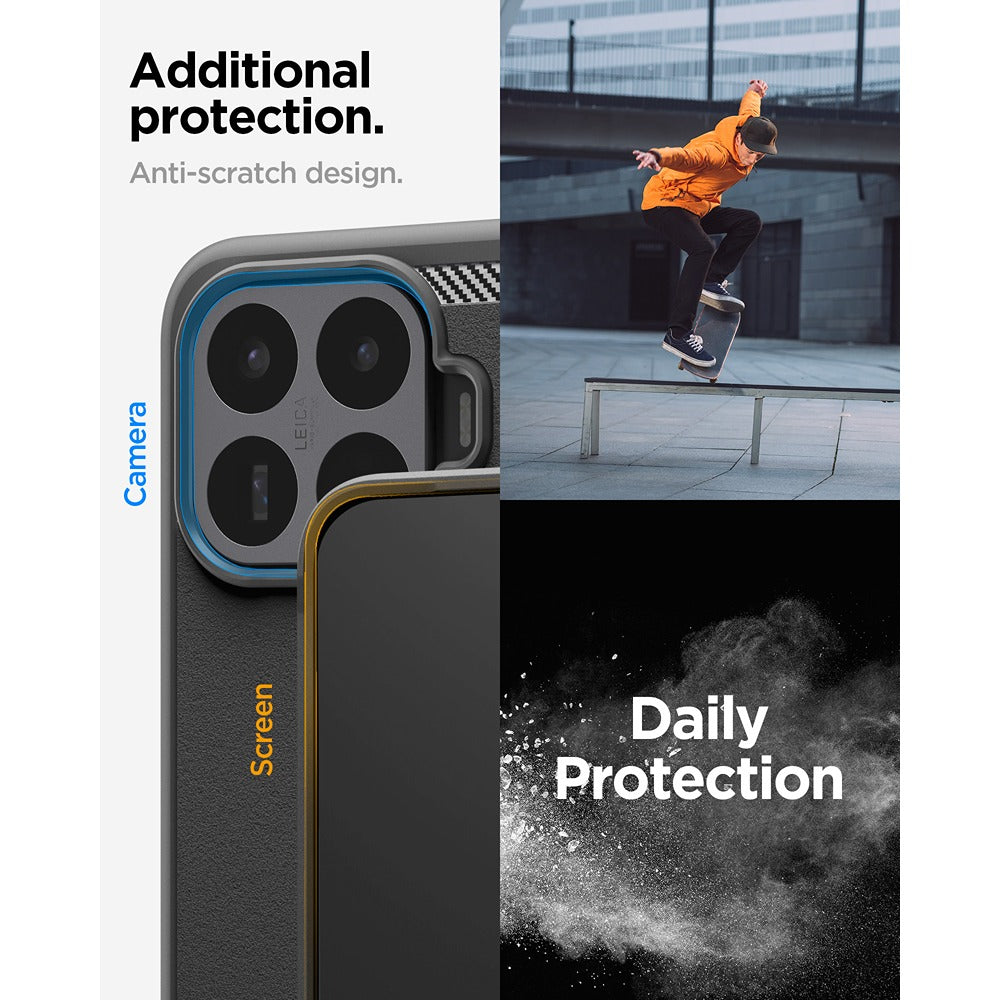 Spigen Xiaomi 17T Skal Rugged Armor Matte Black