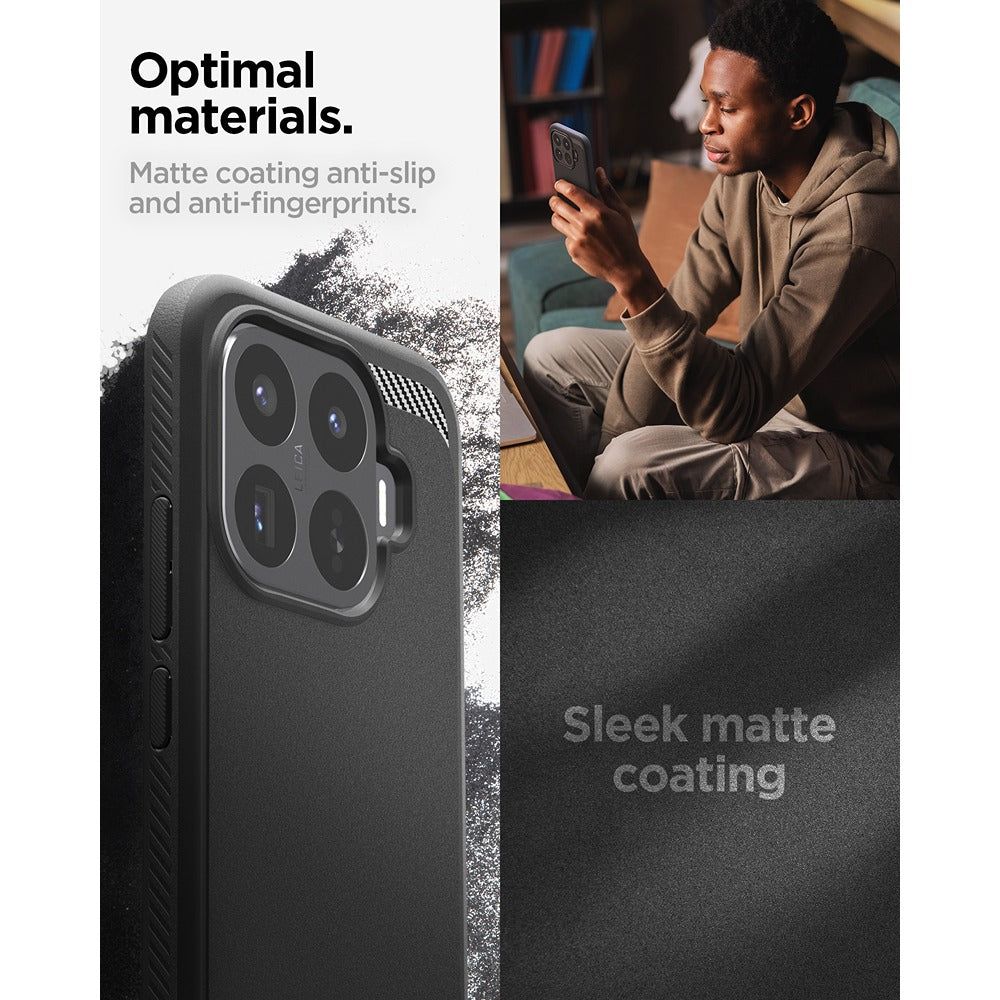 Spigen Xiaomi 17T Skal Rugged Armor Matte Black