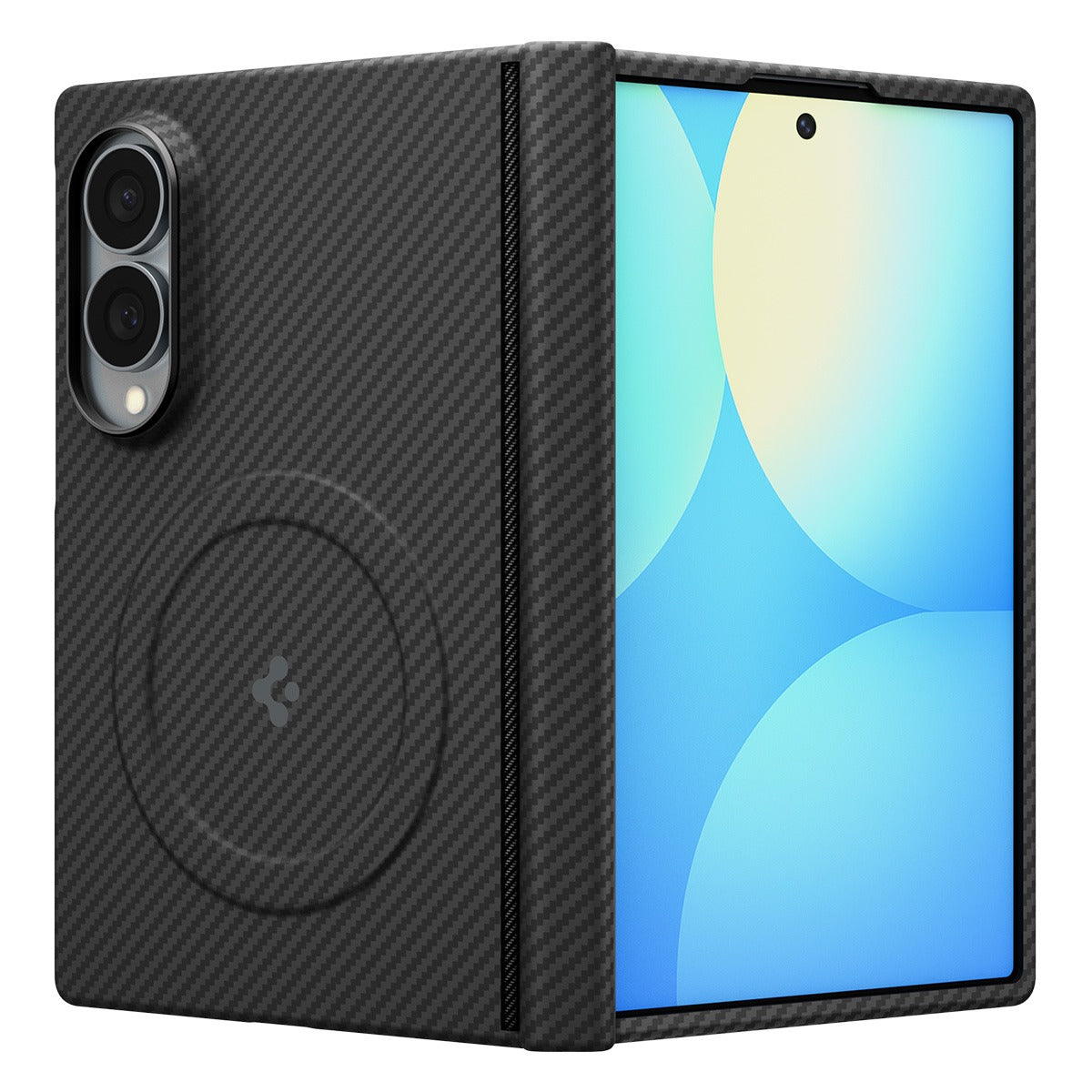 Spigen Samsung Galaxy Z Fold 8 Skal Air Skin Aramid MagFit Svart