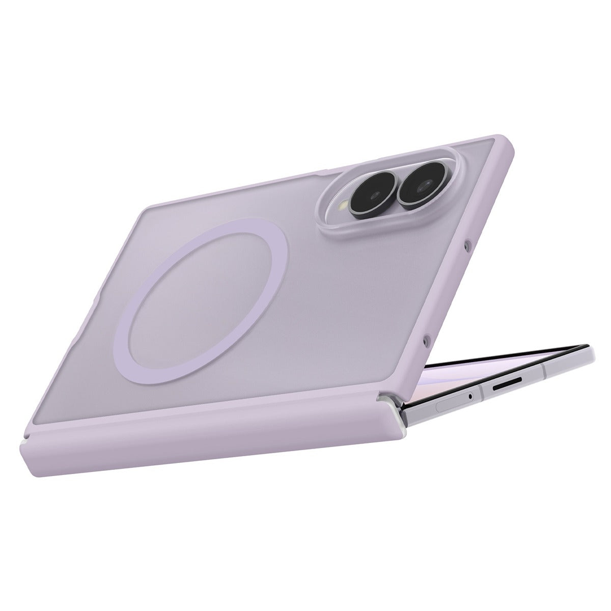 Spigen Samsung Galaxy Z Fold 8 Skal Air Skin Zero MagFit Frost Lavender